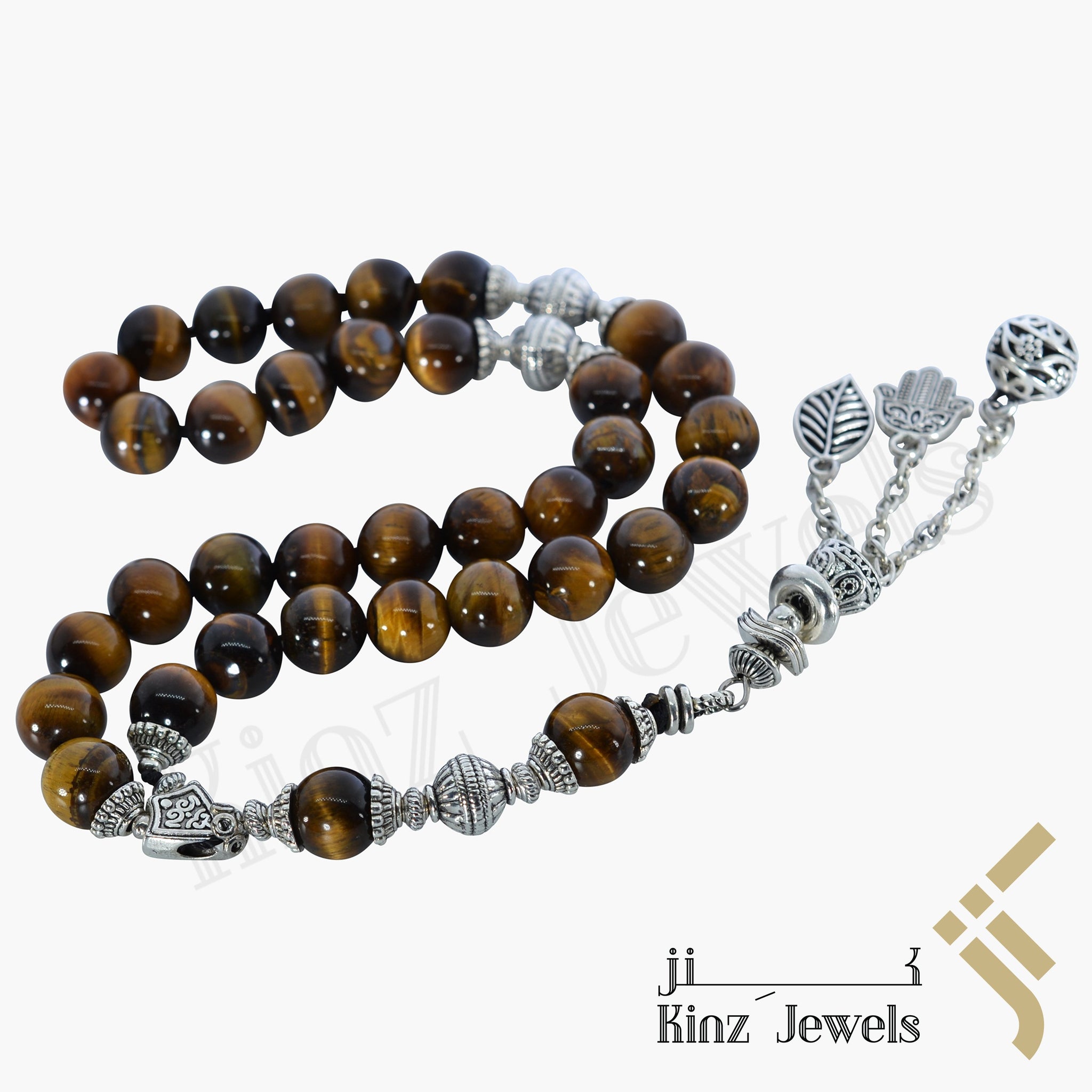 kinzjewels - Kinz Prayer Beads Tiger's Eye