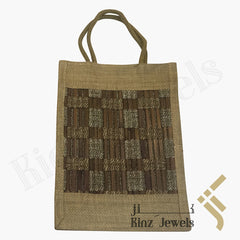 kinzjewels - Kinz Handcrafted Sackcloth And Bamboo Big Gift Bag