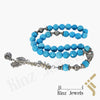 kinzjewels - Kinz Prayer Beads Laser Cut Turquoise
