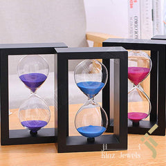 kinzjewels - Personalized Wooden Hourglass Sand Watch