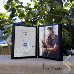 kinzjewels - Kinz Personalized Wooden Book Two Frames