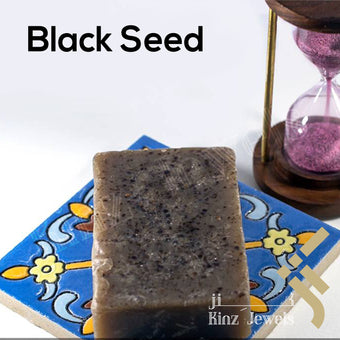 kinzjewels - Black Seed Soap Bar With Dead Sea Minerals