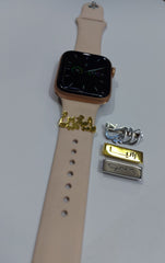 Custom Silver Name Apple Watch