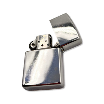 Custom Lighter Windproof Silver