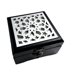 Handcrafted Wooden Arabian Pattern Box