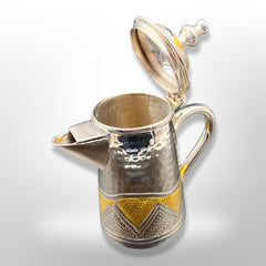 High Quality Silver and Gold Plated Coffee Pot Daleh