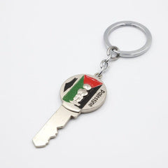Handalah Palestinian Key Map Keychain