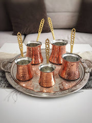 Handmade Copper Coffee Maker, Cezve, Turkish Coffee Maker, Coffee Pot