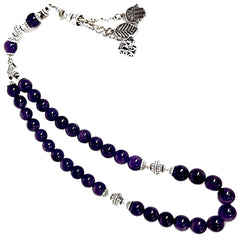 Prayer Beads Premium Amethyst Gemstone